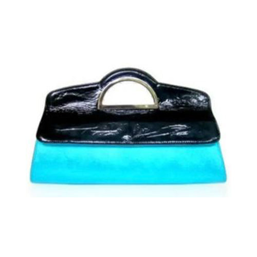 Teal Metallic Clutch by M•I•L•K Handbags